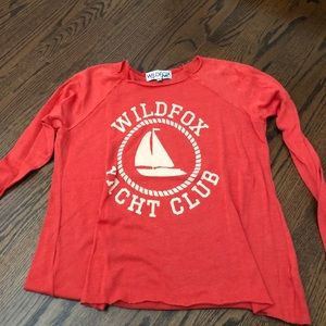 Wild fox vintage long sleeve